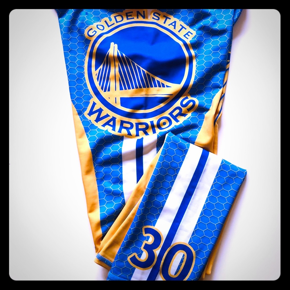 Golden state warriors leggings